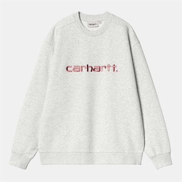 Carhartt WIP Sweatshirt Carhartt W Ash Heather / Dusty Rose
